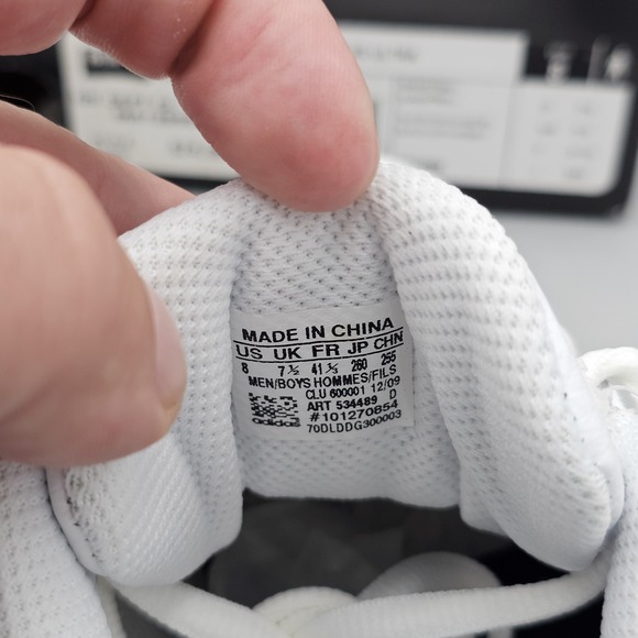 Adidas Men's Size 8 US Deadstock '09 Superstar 2G Ultra SS2G White Sneakers NIB - Picture 8 of 8